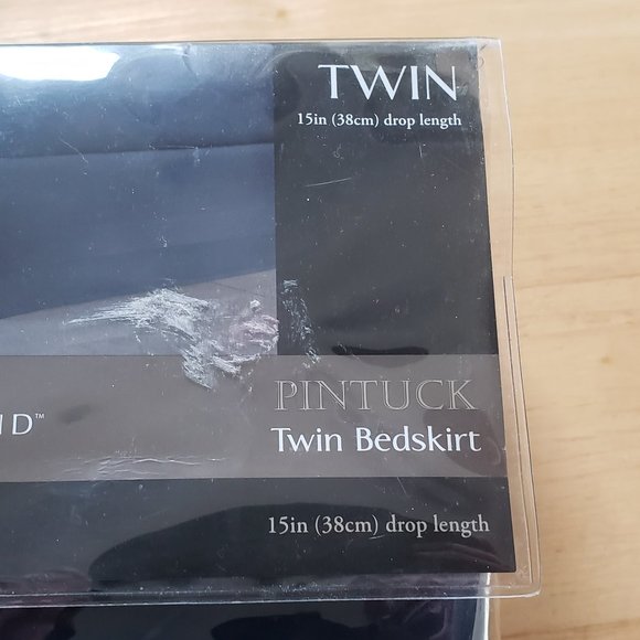 Bed Bath & Beyond Bedding Nwt Navy Blue Twin Bedskirt Poshmark